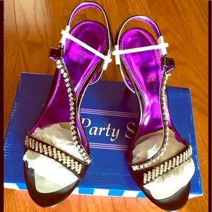 Your Party Shoes Black Ashton High Heels, 6 1/2 - Prom Perfect Pair 🖤 👠